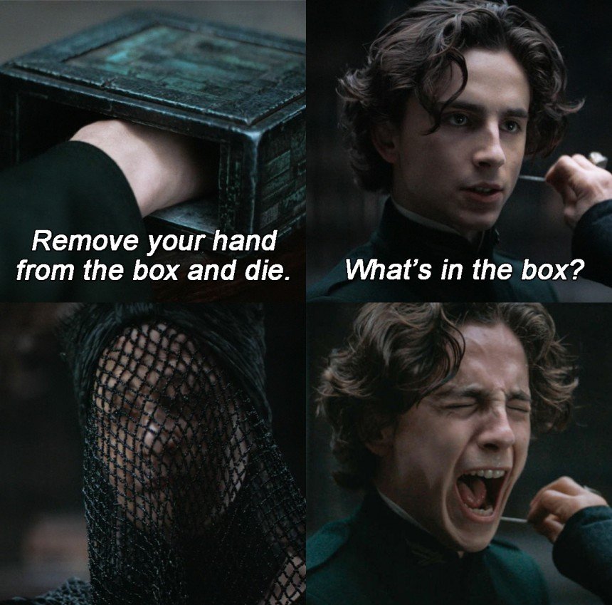 Dune Box Meme Template