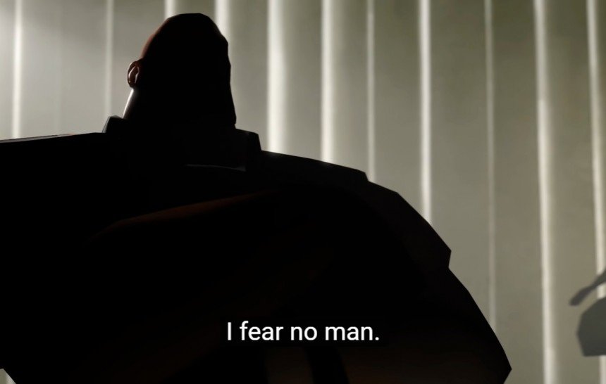 I Fear No Man Blank Meme Template