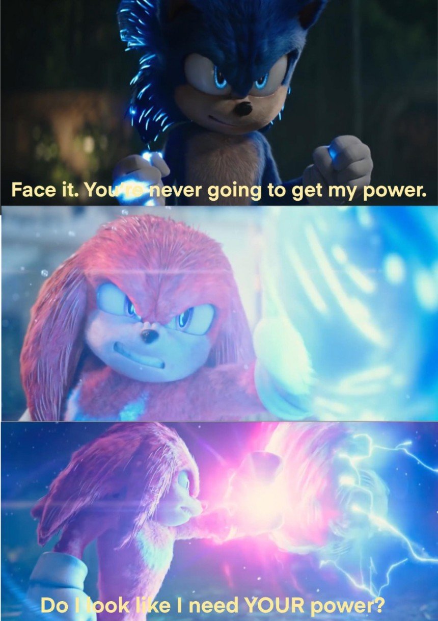 Sonic And Knuckles (Do I Look Like I Need Your Power)