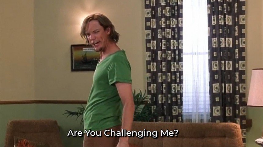 Are You Challenging Me Meme Template