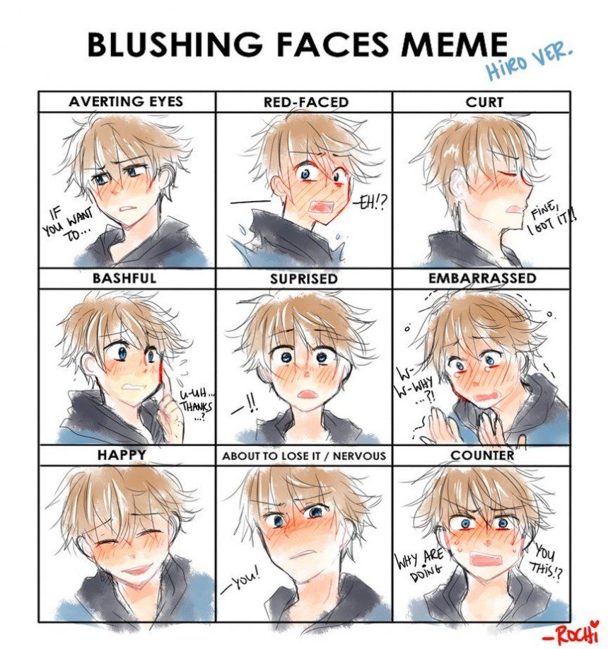 Blush Meter Meme