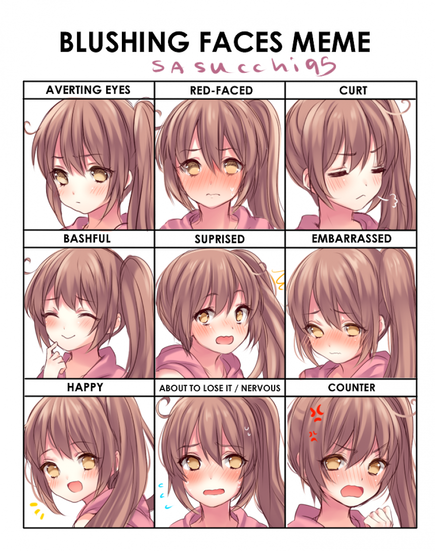 Blush Meter Meme