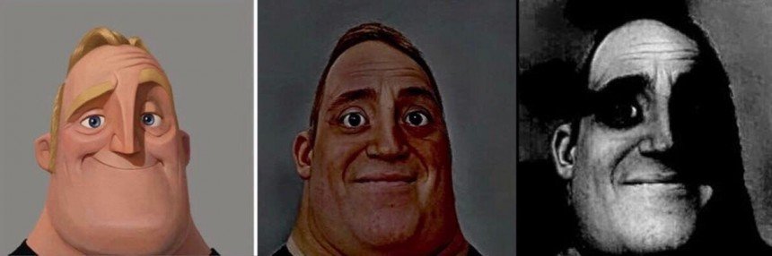 Mr Incredible Becoming Uncanny All Phases