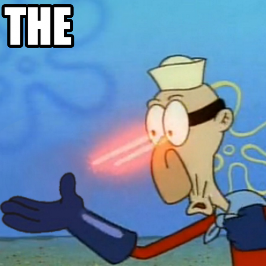 What is the Barnacle Boy Meme Template?